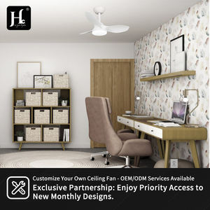 Ventilador de Techo LED Moderno de 42 Pulgadas con 3 Aspas de ABS, Decorativo para Interiores, con Luz y Control Remoto - Product Image 5