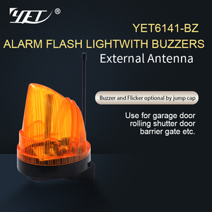 Nhà sản xuất chống trộm báo động Led an ninh đèn flash ánh sáng với buzzer cho trượt/nhà để xe/cổng/cửa/mở/rào cản YET6141-BZ - Product Image 6