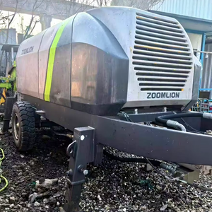 <span class=keywords><strong>Pompe</strong></span> <span class=keywords><strong>à</strong></span> <span class=keywords><strong>béton</strong></span> électrique 90 kW Zoomlion HBT60.13.90SU, moteur 13 MPa haute pression, productivité 70 m/h, portée verticale 190 m pour ponts - Product Image 1