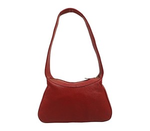 Ladies Vibrant <b>Red</b> Leather Handbag Adjustable Shoulder Strap Fashion Tote Bag Elegant Designer Style <b>Purse</b> for Office and Travel - Product Image 2