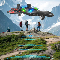 Avion télécommandé de voltige lumineux pour enfants