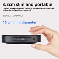 Nuevo Mini PC Intel Celeron J3455 Z8350 con SSD y RAM DDR5 para Oficina, Internet, Juegos y Navegación Web, Venta al Por Mayor