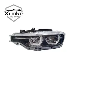 OEM Style Full Car Headlamp 2016-2018 Years For BMW 3 Series F30 LCI Halogen Xenon Headlight LED Upgrade Model Plug And Play