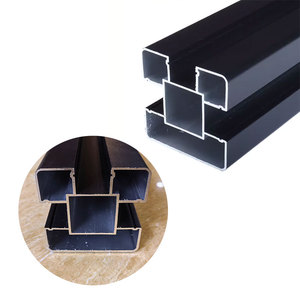 Poteau en aluminium de poteaux d'extrémité de coin de ligne <span class=keywords><strong>pour</strong></span> la clôture de WPC - Product Image 2