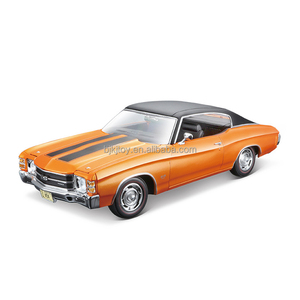 Modellino in Scala 1:18 <span class=keywords><strong>Maisto</strong></span> 1971 SS454 Sport Coupé, Auto d'Epoca in Lega Pressofusa, Giocattolo per Bambini - Product Image 1