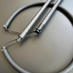 MARZO Lanza <span class=keywords><strong>de</strong></span> pez con mango telescópico Pesca submarina Fibra <span class=keywords><strong>de</strong></span> vidrio Sling Pole Spear 5 Tips Set para pesca - Product Image 2