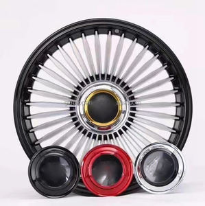 Enjoliveurs de roue flottants chromés/brossés/lustrés noirs pour BMW Audi VW LAND ROVER <span class=keywords><strong>Armani</strong></span> Benz Cadillac Rolls Royce Centre Floater Cap - Product Image 6