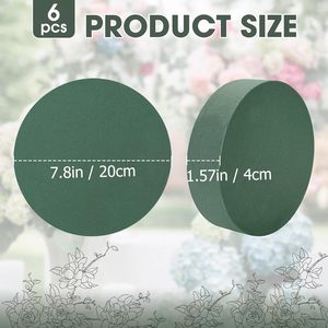 Bloques de <span class=keywords><strong>Espuma</strong></span> Floral Redondos, Ladrillos de <span class=keywords><strong>Espuma</strong></span> EPE Resistentes al Agua y a los Impactos para Arreglos Florales y Bodas - Product Image 2