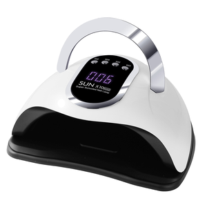 Lampe UV Sun <span class=keywords><strong>X10max</strong></span> portable pour ongles, lampe à ongles avec poignée, lumière de durcissement du vernis à ongles en gel, 280W, 66 LED, haute puissance, usage professionnel en salon - Product Image 2