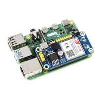 A7670E LTE Cat-1 HAT untuk Raspberry Pi Multi Band 2G GSM GPRS LBS untuk Eropa Asia Tenggara Asia Barat Afrika Korea Selatan