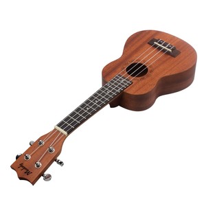 Ukelele Soprano Muslady de 21 Pulgadas, Madera de Caoba con Estuche, Correa, Cuerdas, <span class=keywords><strong>Afinador</strong></span> de Clip, Paño de Limpieza y Dedales - Product Image 4