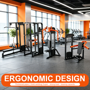 Équipement de fitness <span class=keywords><strong>Yongwang</strong></span> modèle 2000 à usage commercial en acier Q235 avec tube ovale – Gamme complète Shandong - Product Image 4