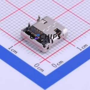 USB-306B USB Connector SMD Connector ( Connector Type: Type-C )( Gender: Female )( Mounting Type: Horizontal Mount ) - Product Image 2