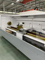 Vente d'usine CAK6150 Tour CNC à banc plat de 500 mm, machine de tournage robuste à 2 axes avec commande GSK