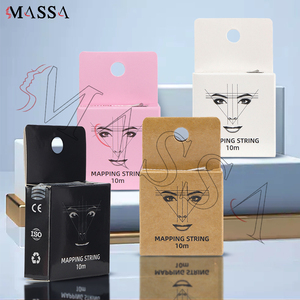 Règle de traçage de sourcils MASSA 10m, aide au positionnement et à la symétrie, outil de <span class=keywords><strong>tatouage</strong></span> pour ligne d'encre <span class=keywords><strong>rose</strong></span> et marron - Product Image 1