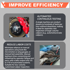 Nouvelle conception Kit de conversion d'étrier de frein automobile de haute précision avec pompe de frein 400kg Machine d'essai de diagnostic haute pression - Product Image 6