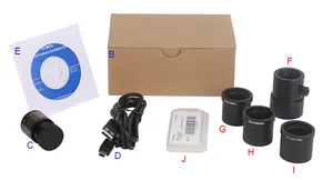 BestScope MDE2-130C 1.3MP USB2.0 กล้องจุลทรรศน์สี CMOS กล้องดิจิตอลช่องมองภาพ
