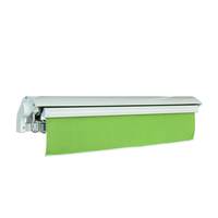 Cour durable avec auvent pare-soleil résistant aux UV
