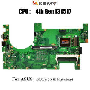 Carte mère d'ordinateur portable G750JW pour ASUS ROG G750J G750JX G750JW G750JZ G750JH G750JY G750JM Carte mère avec I3 I5 <span class=keywords><strong>I7</strong></span> CPU Tests OK Stk - Product Image 2