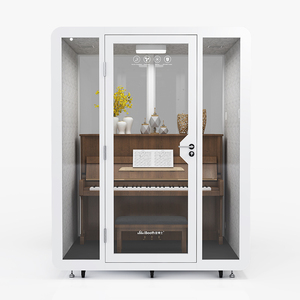 Cabine de bureau insonorisée moderne et économique, cabine téléphonique, cabine d'enregistrement, pods silencieux, cabine de réunion, modulaire et amovible - Product Image 4