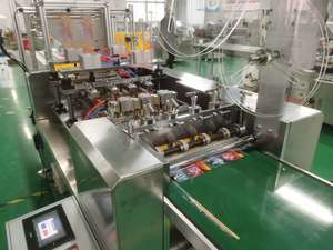 Four-Side Sealing Mask Filling And Packaging Machine For 3 ply Masks - Product Image 3
