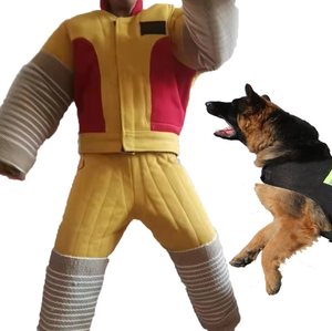 Combinaison de protection pour <span class=keywords><strong>chien</strong></span> PetFit, tissu épaissi, résistant aux déchirures, anti-morsure, certifiée CE, équipement de protection pour chiens de travail - Product Image 1