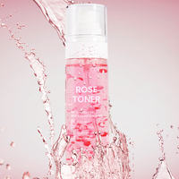 Eau de Rose Pure Naturelle Bio Coréenne pour Soin Hydratant Visage – Brume Faciale Tonique en Spray pour la Peau