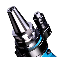 Centre d'usinage CNC, tête de fraisage latérale à 90 degrés BT40, tête de fraisage latérale universelle BT30, tête de fraisage robuste