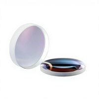 Lentille de collimation laser à fibre DMK D16F60/D20F150/SUP20S/21T/23S en silice fondue au quartz, lentille plano-convexe pour soudage laser