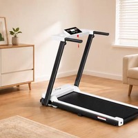 Caminadora Plegable ZB-HTD-15 Peak 2.0HP, 1-8 km/h, 2 en 1, Plataforma para Caminar, Carga Máxima de 120 kg, Absorción de Impactos, Máquina para Correr Eléctrica OEM