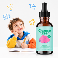 OEM ODM Etiqueta Privada Gotas Líquidas de Zeolita para Niños, Micronizada, Clinoptilolita, Fórmula Personalizada, Empaque, Fabricante Mayorista, Suministro