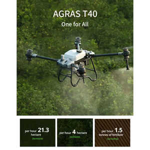 Dron Agrícola Profesional Open Fly T50 con Tanque de Almacenamiento de 40L, Kit de Pulverización de Doble Atomización de 50kg, Mochila para Granjas, Motor Nuevo - Product Image 4