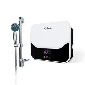 Mini chauffe-eau électrique instantané, étanche, portable, pour la douche  ou la cuisine - AliExpress