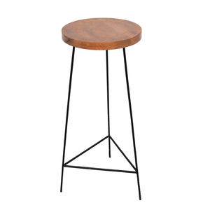 Metal and Wooden Bar <b>Stool</b> for Hotel Restaurant Bar Furniture Outdoor Modern Design home furniture - Product Image 4