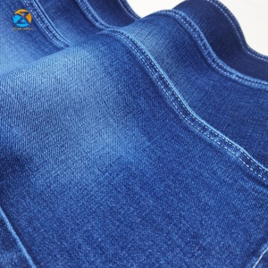 Người Bán Hàng Tốt Nhất 14Oz 360 ° Stretch Denim Vải Trọng Lượng Nặng Với Thêm Sâu Màu Xanh Slub Denim Vải Cho Quần Áo - Product Image 1