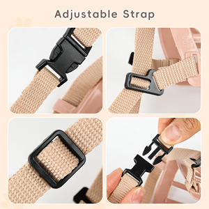 Máscara de malla transpirable ajustable de plástico de 7 tallas color piel para perros, antipinzamiento, cubre boca para mascotas - Product Image 3