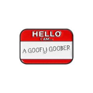 Funny USA anime quote Goofy Goober badge - Product Image 6