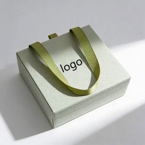 Custom Handbag Packaging Boxes Jewelry Cardboard Sliding Drawer Box Necklace Bracelet Ring Gift <b>Paper</b> Jewelry Packaging Box - Product Image 1