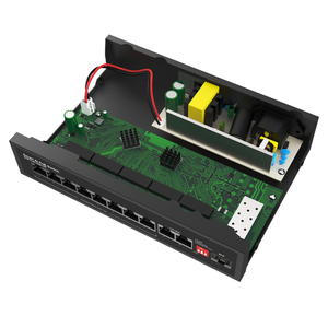 สวิตช์ PoE กิกะบิต 11 พอร์ต 8 พอร์ต PoE 120W รองรับ VLAN Isolation PoE Watchdog แบบ Plug and Play สำหรับระบบรักษาความปลอดภัยภายนอกอาคาร - Product Image 5