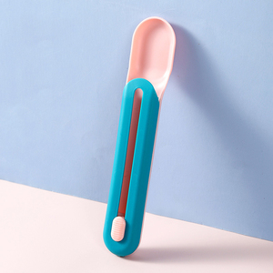 Pet <b>Feeder</b> <b>Cat</b> Strip Squeeze Spoon for Lickable Wet <b>Cat</b> Treats Pet Liquid Snack Feeding - Product Image 6