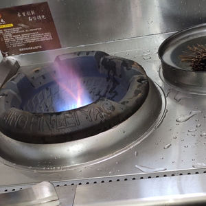 Estufa Wok Comercial de 2 Quemadores, de Alta Presión, con Superficie de Acero Inoxidable y Encendido Electrónico, para Uso en Exteriores y Hogares - Product Image 4