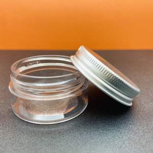 Pots ronds en plastique PET de 20 ml pour crème contour des yeux, avec couvercle à vis en plastique, base en PP anti-fuite, capacité de 10 g, petits pots pour savon liquide, soins personnels - Product Image 4