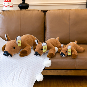 Juguete de Peluche de Ciervo Adorable Relleno de Algodón PP Súper Suave, Venta al por Mayor de Fábrica, Regalo de Cumpleaños para Niños, Alivia el Estrés - Product Image 5