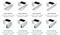 Système de montage mini sur toit sans rail en aluminium pour panneaux photovoltaïques – Support économique pour installation solaire sur toits plats en métal