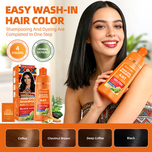 Gel <span class=keywords><strong>Colorante</strong></span> per <span class=keywords><strong>Capelli</strong></span> alle Erbe, Copertura Istantanea dei <span class=keywords><strong>Capelli</strong></span> Grigi, Colore Permanente a Lunga Durata, Senza Ammoniaca, allo Zenzero, Nuovo Design 2026 - Product Image 4