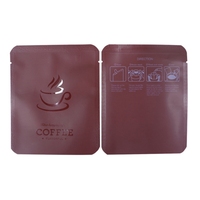 Sachet 3 côtés filtre goutte à goutte instantané sac d'emballage de café feuille d'aluminium