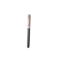 Stylo bille en métal à prise souple avec clip, pointe de 1,0 mm, encre multicolore, impression UV/numérique, fabriqué en Chine, pour bureau et école