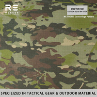 Tissu camouflage RONSONTEX MCTP en polyester et coton T/C 6535 Rip-stop, durable, pour vêtements tactiques et vêtements d'extérieur