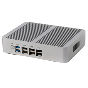 Mini PC sin ventilador Intel N95 3,4 Ghz 2HD-MI 2LAN RJ45 8USB puertos DDR4 RAM compatible con <span class=keywords><strong>Windows</strong></span> 11 Pro OS para oficina para uso en laboratorio de computación - Product Image 1