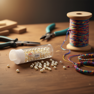 Perle Sciolte ILAN Abalorio da 10mm, Colore Perla, per Creazione Gioielli - Product Image 2